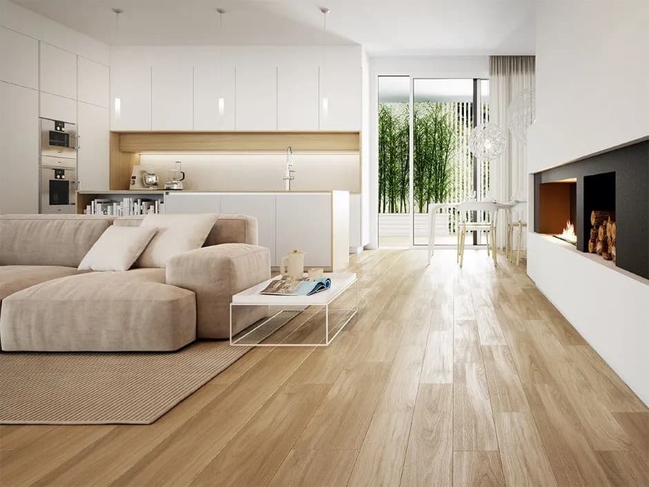 Jaka podłoga do kuchni z salonem, aby uniknąć problemów z trwałością?